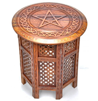 magickal home - altar table