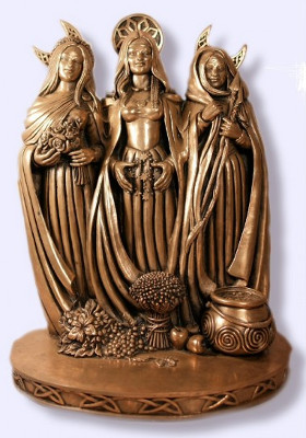 gift for witch - triple goddess