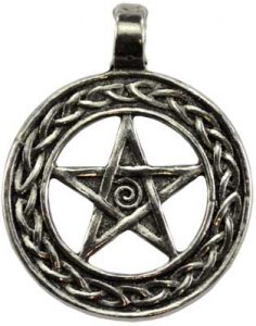 internal change wiccan necklace